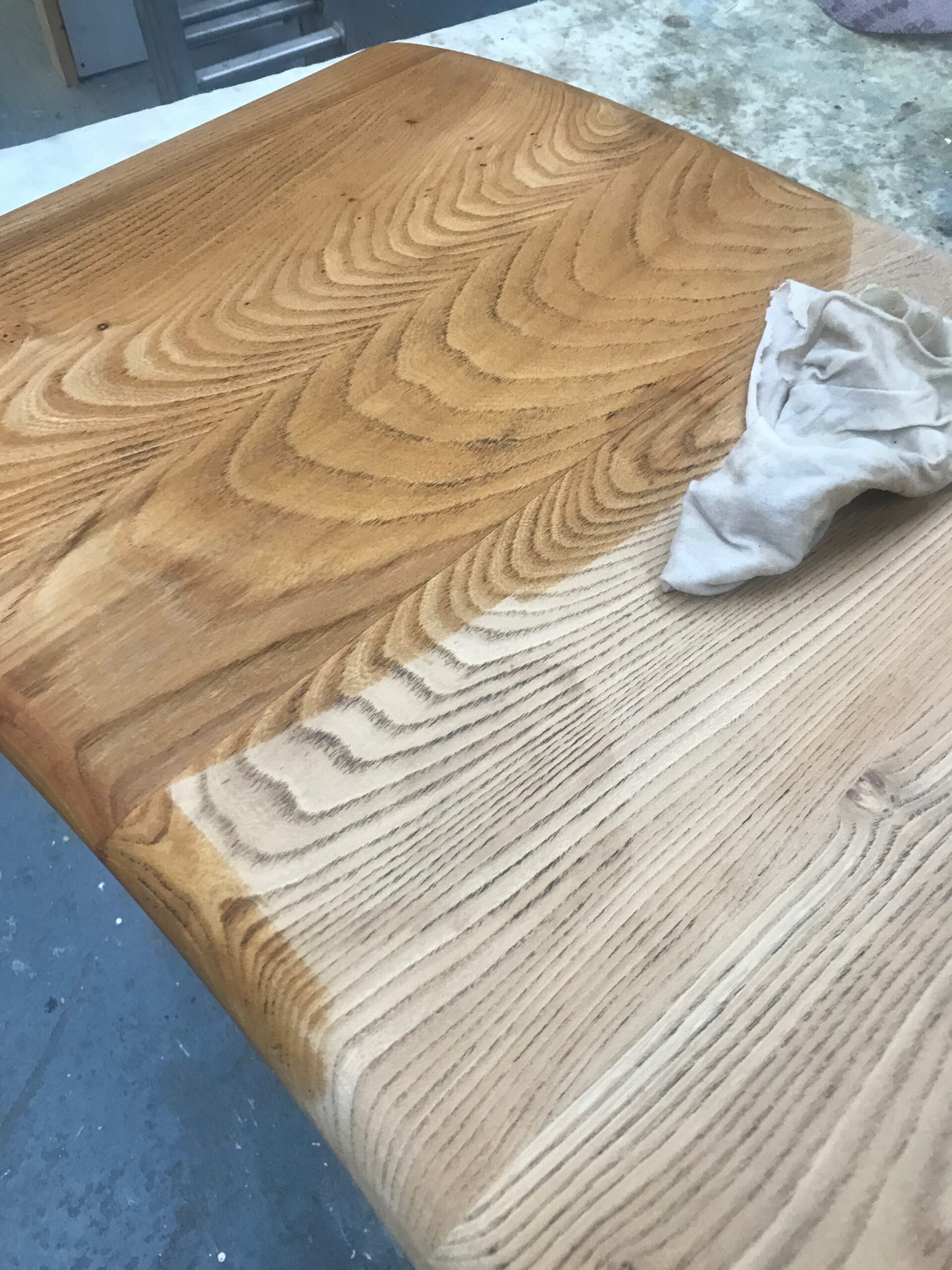 Oil Sanding Wooden Surface - Mirka